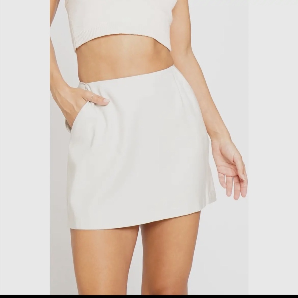 Stone Mini Skirt